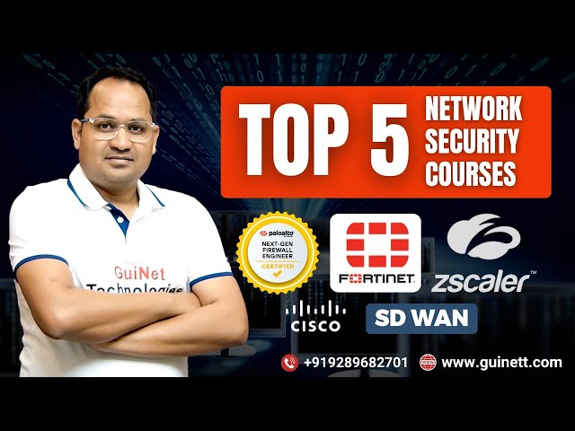 Top 5 Network Security Courses in 2026 | Become a Network Security Engineer @GuiNeT_Technologies