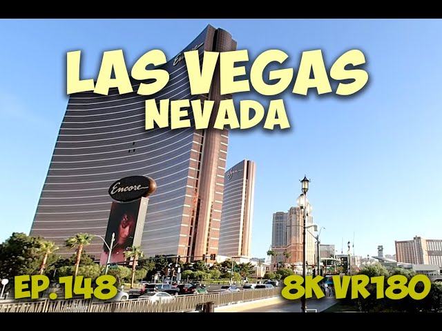 Ep.148 Las Vegas Nevada – Walking Past Fashion Show And Wynn Resort History 8K VR180 3D Travel