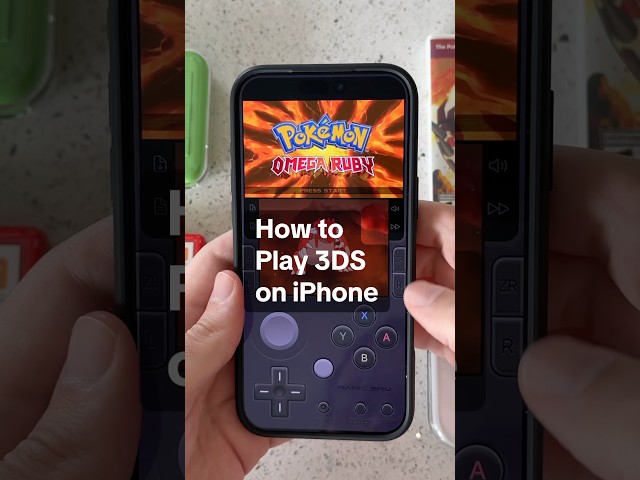 How to Play 3DS on iPhone (ManicEmu, Free, No Jailbreak)