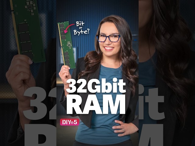 DIY in 5: 32 Gbit RAM