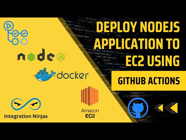 Deploy NodeJS application to AWS EC2 using GitHub Actions