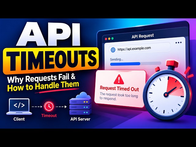 ⏱️ API Timeouts: The Hidden Cause of Slow & Failed Requests 🚨