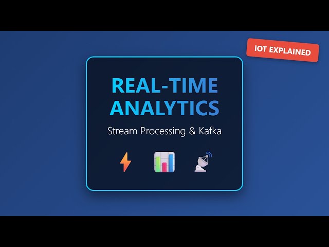 Real-Time Analytics in IoT: Stream Processing Explained (Kafka & Flink)