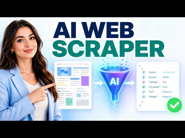 Build an AI Web Scraper That Extracts Websites into Clean JSON