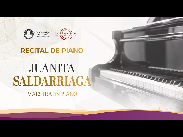 🔴 EN VIVO | Recital de Piano – Juanita Saldarriaga