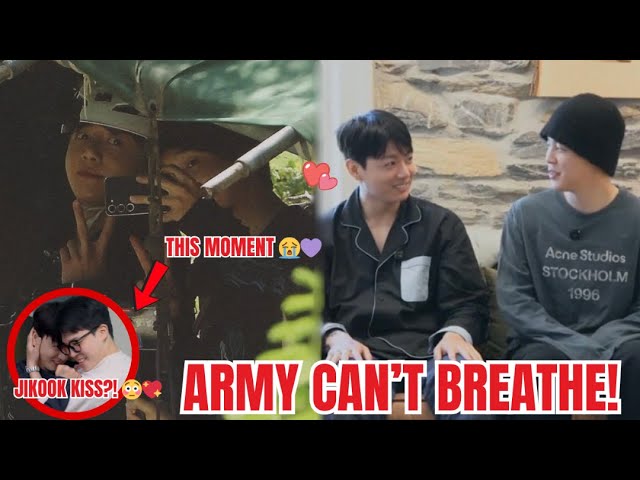 JUNGKOOK → JIMIN Kiss Moment 🤭💖 BTS Is Back and ARMY Can’t Breathe!