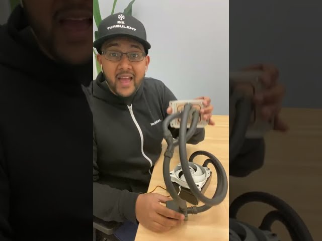 Our TRI-SWIFT AIO liquid cooler for 1U servers!