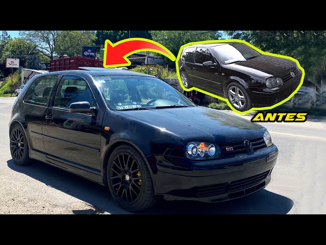 RESTAURACION DE MI GOLF GTI MK4-UN AÑO DE PROYECTO-MODIFICACIONES PARA MK4