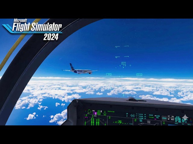I Intercepted Random Players with the F-35 and This Happened | MSFS 2024