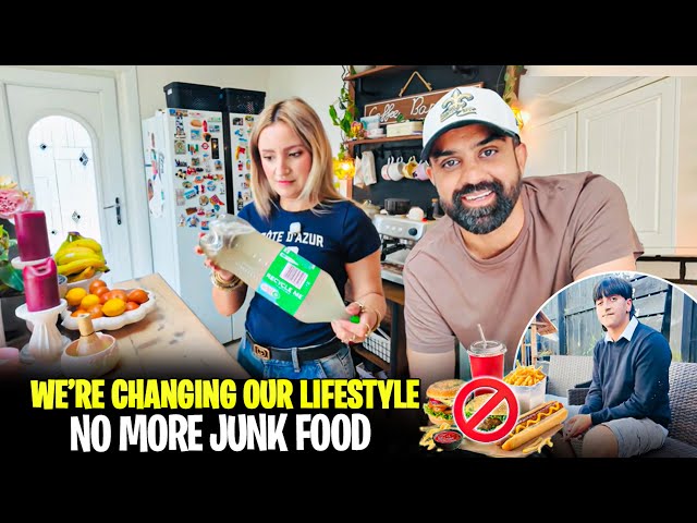 WE’RE CHANGING OUR LIFESTYLE! 🥗 No More Junk Food! We Made The Best Salad 🥗 For Lunch 🥙 