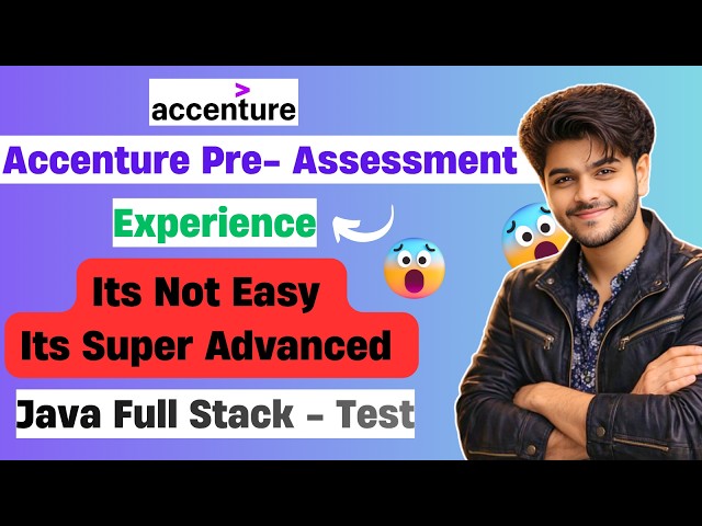 Accenture Pre Assessment Experience - Java Full Stack | Accenture Shocking Experience