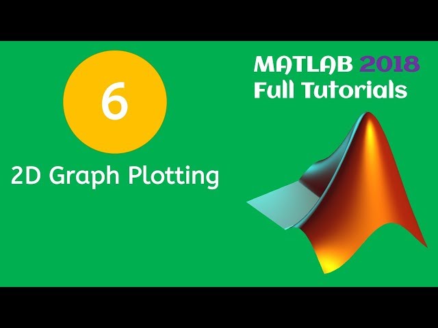 MATLAB Tutorial for Beginners 6 -  2D Graph Plotting in MATLAB