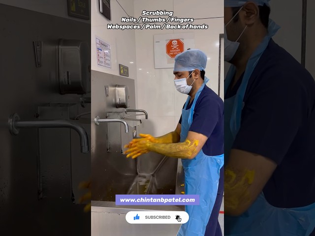 Before Operation ? Scrubbing Technique ? Kaise hoti hai surgery se pehle taiyaari