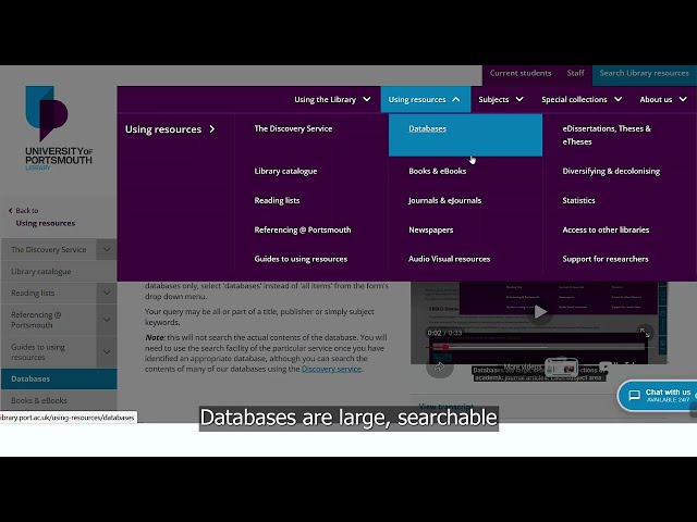 Databases