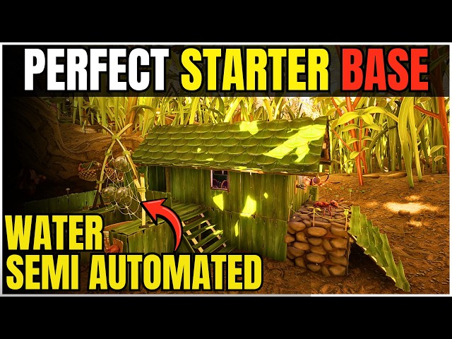 The Perfect Grounded 2 Starter Base! Build Tutorial: Into The Depths Update
