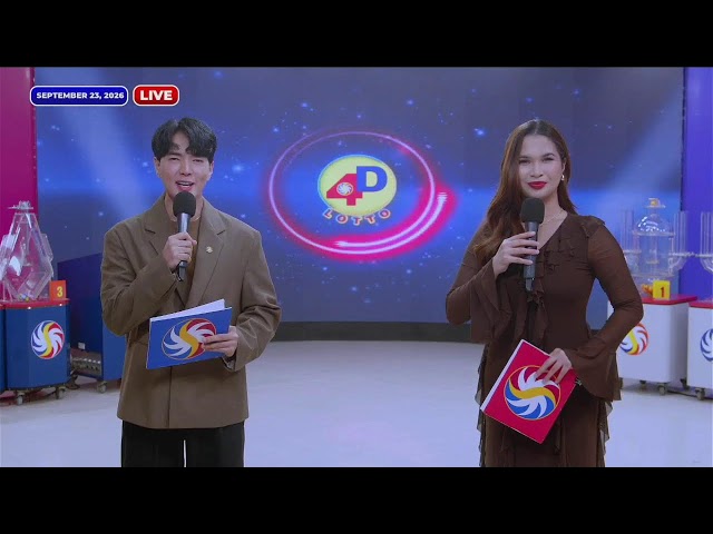[LIVE] PCSO 9:00 PM Lotto Draw - September 23,  2026