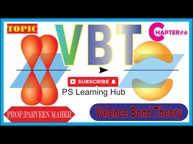 Chapter#6 Valence Bond Theory (VBT)