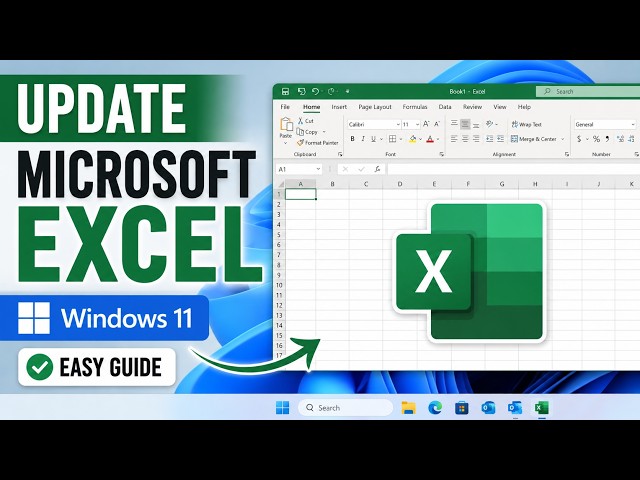 How to Update Microsoft Excel in Windows 11 | How to Update Microsoft Excel 365 2026