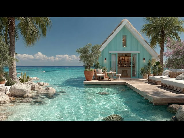 Luxury Ocean View Chillout Music | Ocean View Resort Ambience for Relaxation, Study & Sleep