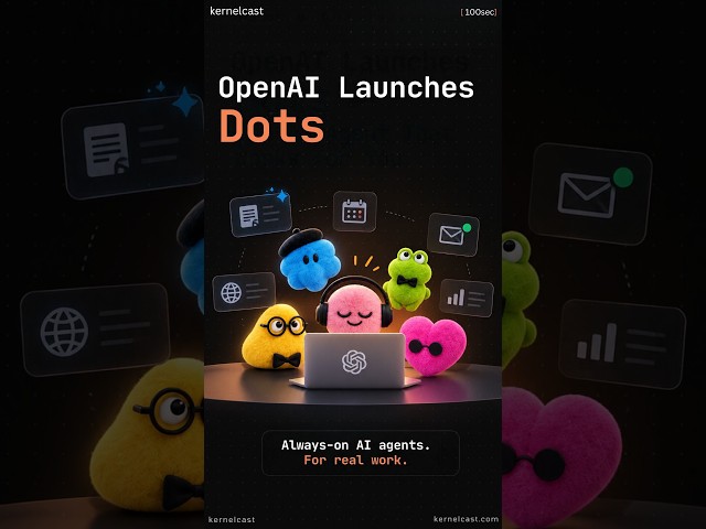 OpenAI Launches Dots — The AI Agent That Works for You
