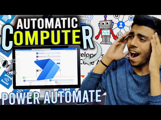 Microsoft New Power Automate! Software Make Your Computer Automatic For All Your Task PC into Robot