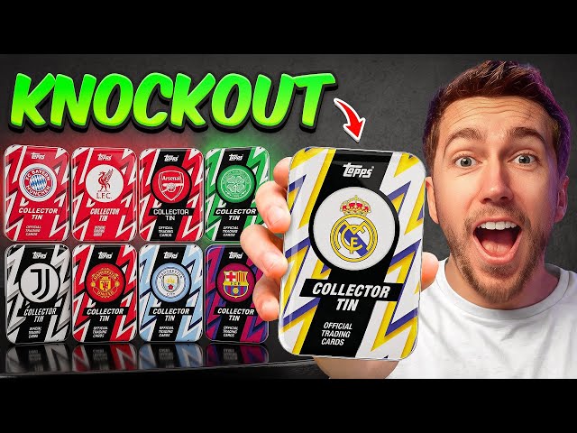 I Put Every Topps Football Tin in a KNOCKOUT Tournament!