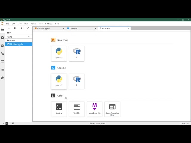Jupyter Lab Overview - A Course on Geographic Data Science