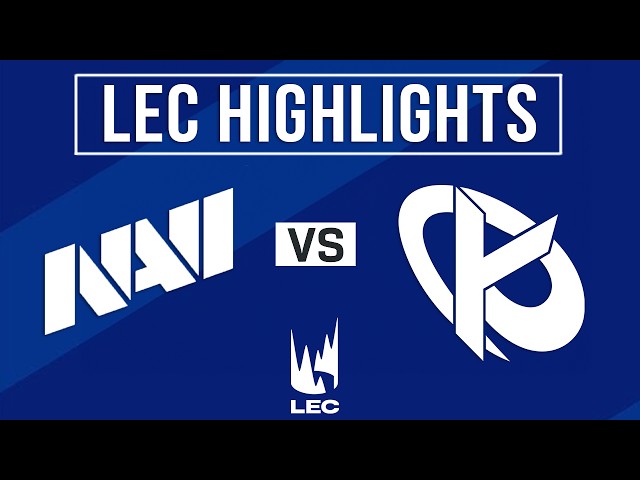 NAVI vs KC Highlights ALL GAMES | LEC Spring Playoffs 2026 | Natus Vincere vs Karmine Corp
