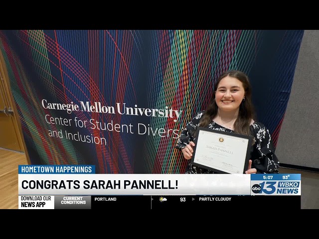 Sarah Pannell excels as a Kentucky student and represents the Commonwealth nationwide