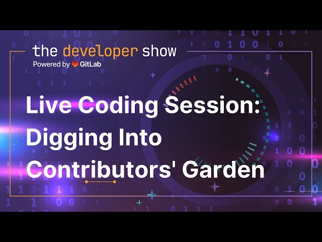 Live Coding Session: Digging Into Contributors' Garden