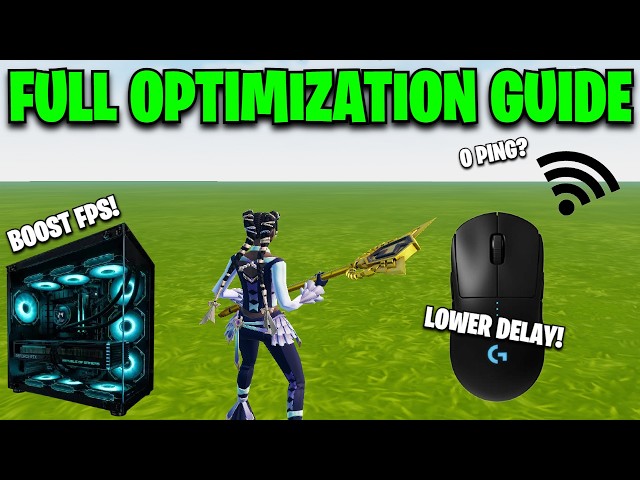 The *BEST* Pc Optimization Guide For 2026! (MAXIMUM FPS + 0 DELAY!)