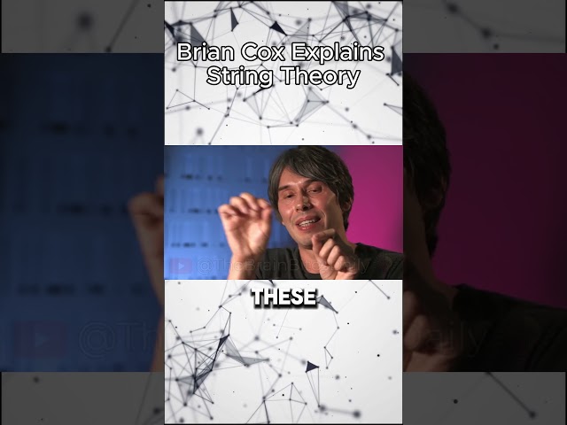 Brian Cox Explains String Theory in Under 1 Minute!