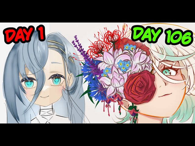 I Learned To DRAW in 100 DAYS