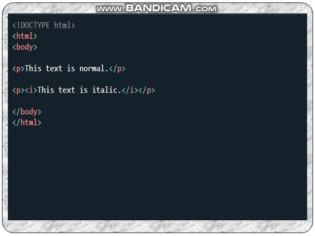 What is HTML Text Formatting? (Tagalog) Explained and Example