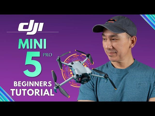 DJI Mini 5 PRO TUTORIAL: Beginners Guide, How to Setup and How to Fly