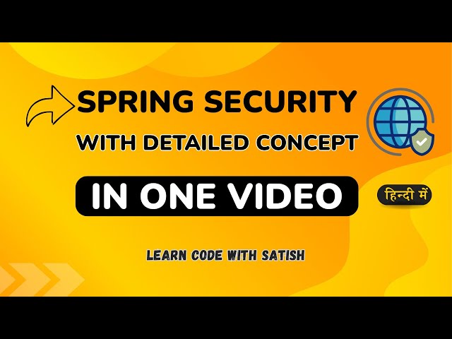 Spring Security Full Tutorial | Authentication, Authorization, Roles & hasRole vs hasAuthority