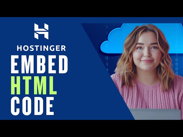 How To Embed HTML Code To Hostinger Website Builder | Step-by-Step Guide 2025