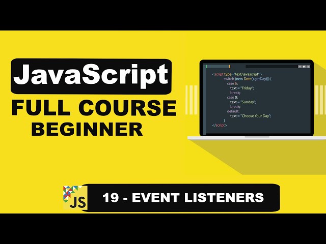 JavaScript Event Listeners: Mastering Interactive Web Pages - 19