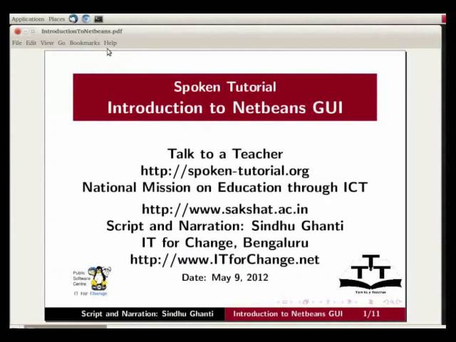 Introduction to Netbeans - English