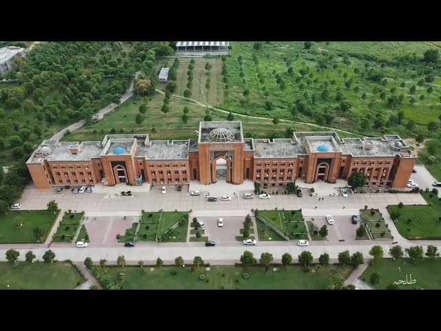 wow 😲 Islamic international university Islamabad drone footage.