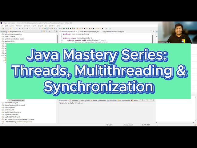 Java Mastery Series: Threads, Multithreading & Synchronization !!!