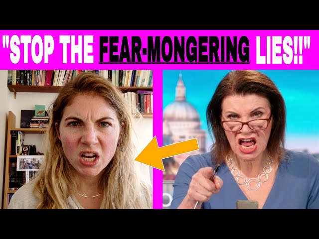 Julia Hartley-Brewer SILENCES Furious Migration Activist Live On TALK TV!