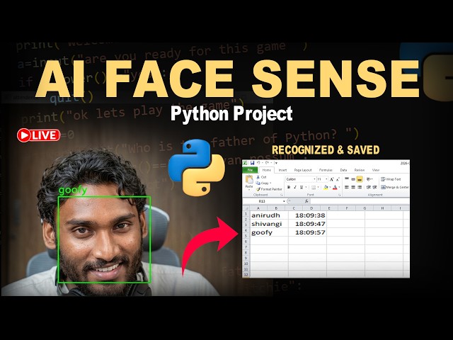 Smart Attendance System using OpenCV Python | Python Tutorial in Tamil Part -  1