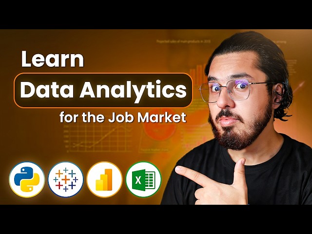 Complete Data Analytics Course for Absolute Beginners (Zero Prerequisite batch)