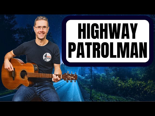 Bruce Springsteen - Highway Patrolman guitar lesson