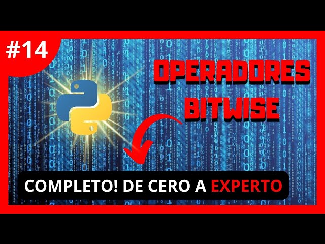 🔴operadores BIT a BIT python  (Bitwise) | Curso de Python 🐍