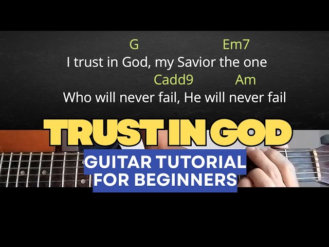 Trust in God – Elevation Worship | Guitar Tutorial for Beginners