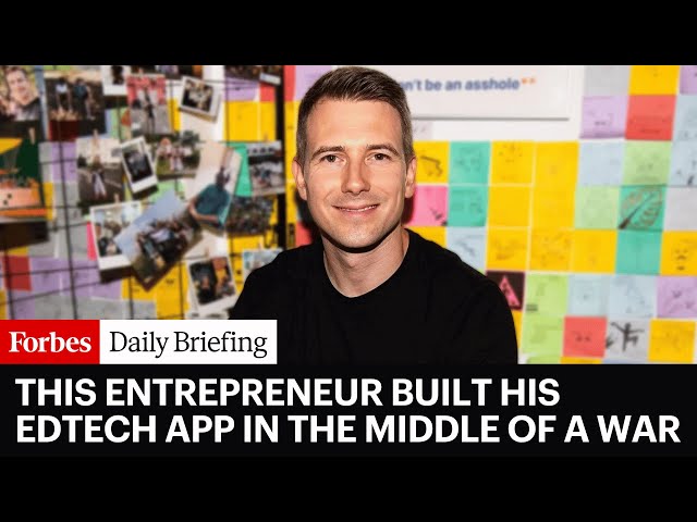 This Ukrainian Entrepreneur Built His EdTech App Into A Global Phenomenon