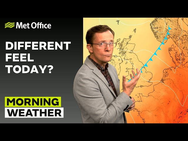 30/07/2026 - A cooler start for most - Morning Weather Forecast UK– Met Office Weather