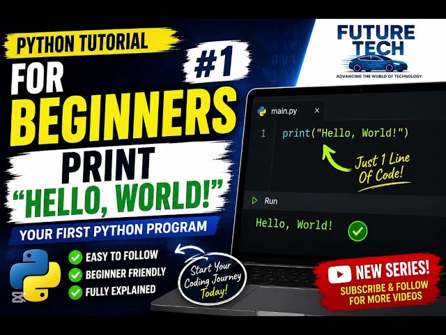 Python tutorials for beginners #1 